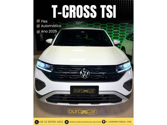 VOLKSWAGEN T-CROSS 1.0 200 TSI TOTAL FLEX AUTOMÁTICO